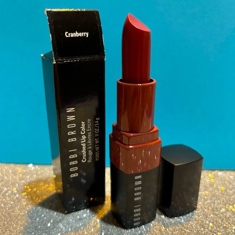 BNIB! Bobbi Brown Crushed Lip Color in CRANBERRY 💄👄